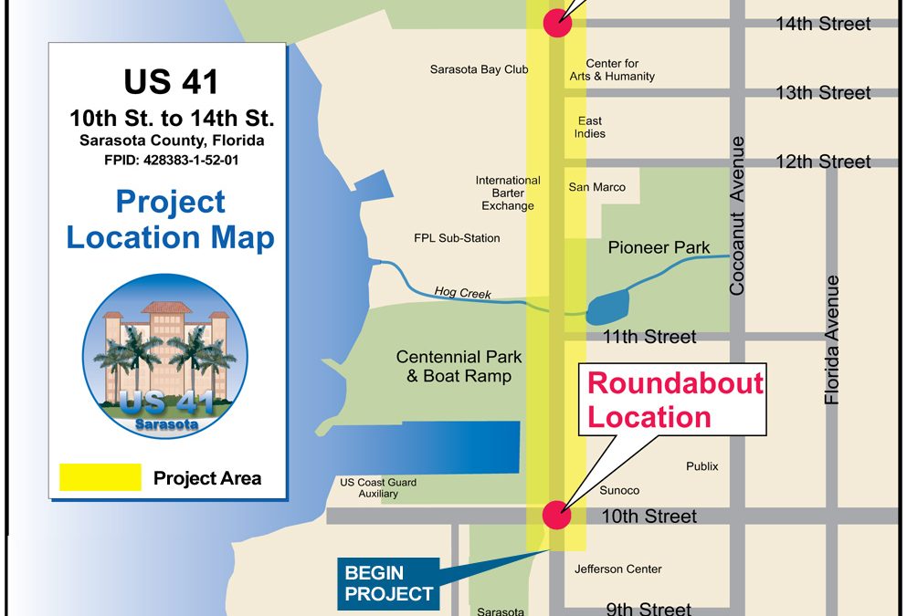Downtown Sarasota Roundabouts