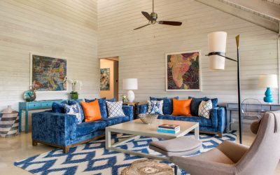Tropical Vibes and Color Create a Beachy Getaway