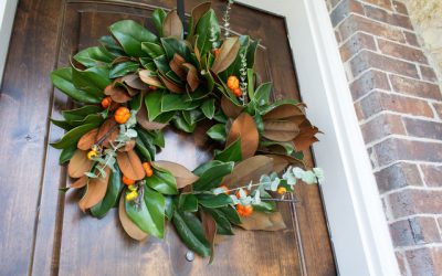 DIY: Fresh Magnolia Wreath