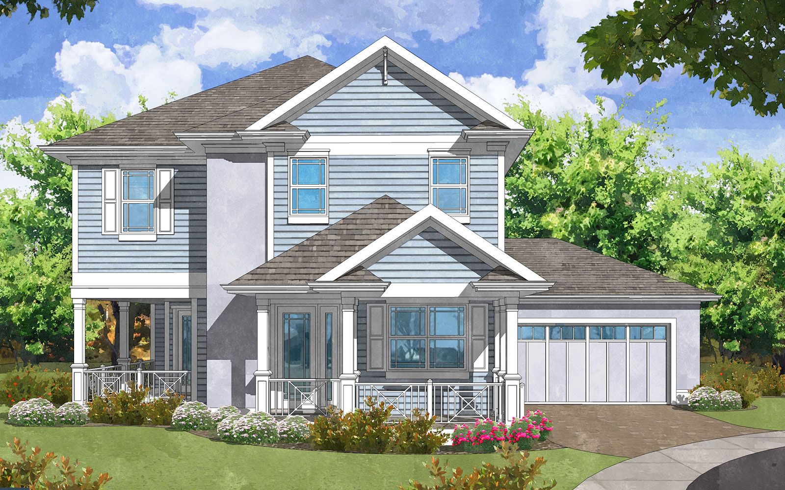 Poinciana Model: Sarasota West of Trail New Construction Granada Park