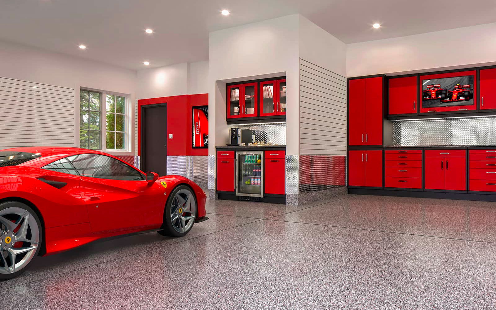 Luxury Garage Makeover After