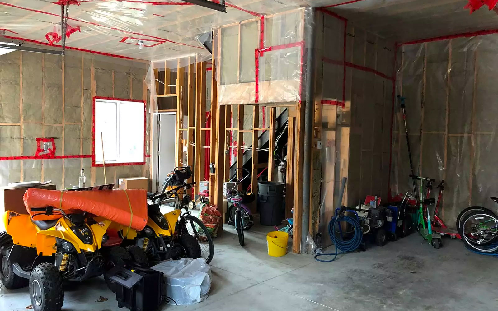 Luxury Garage Makeover Before