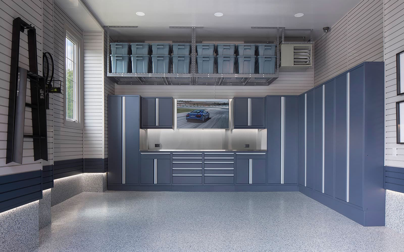 Luxury Garage Makeover After