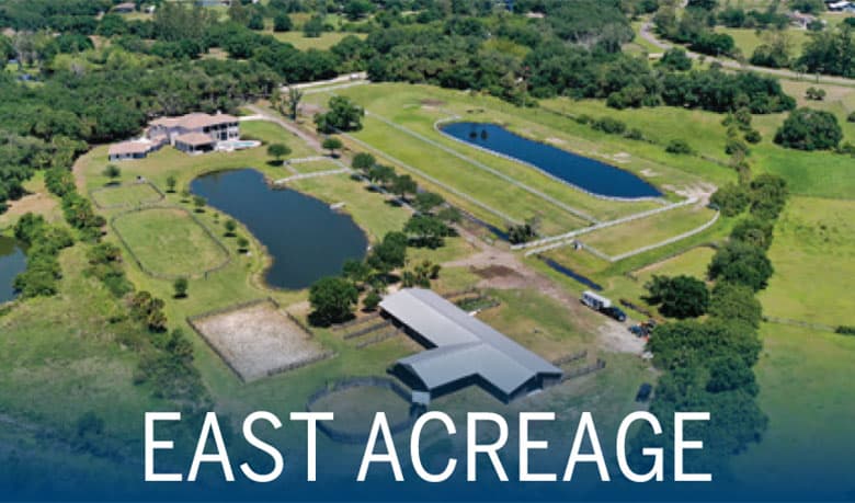 Sarasota East County Acreage Luxury Real Estate Activity Report