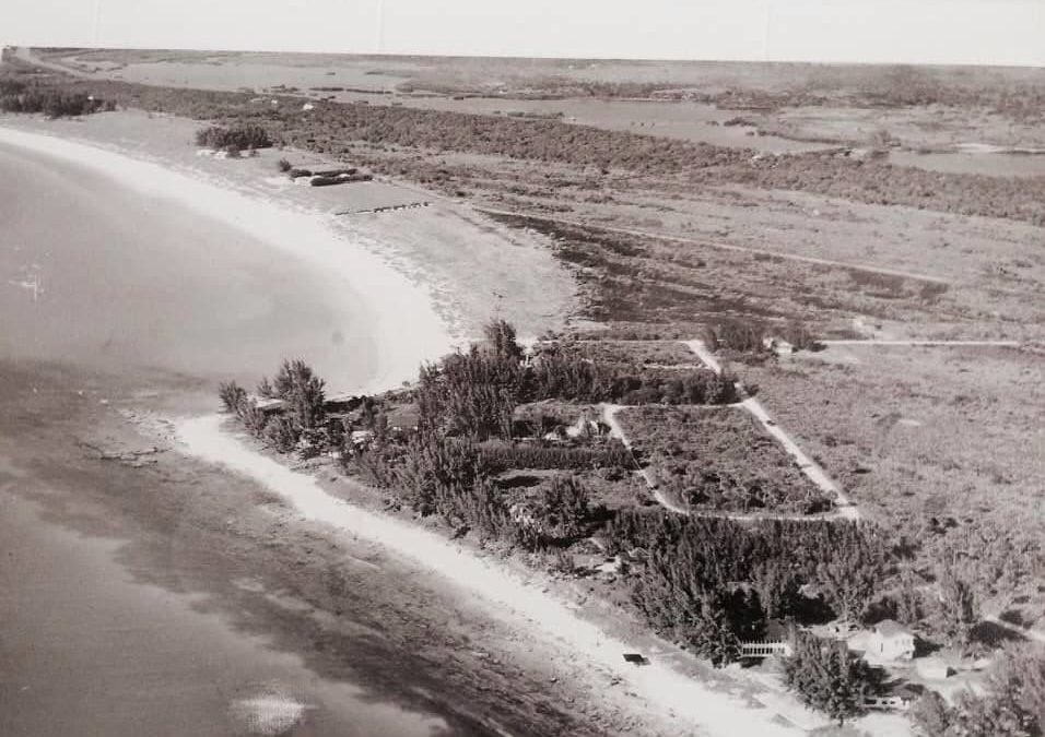Old Siesta Key Aerial Photo