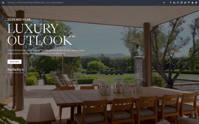 Sotheby’s International Realty Releases 2025 Mid-Year Luxury Outlook Report
