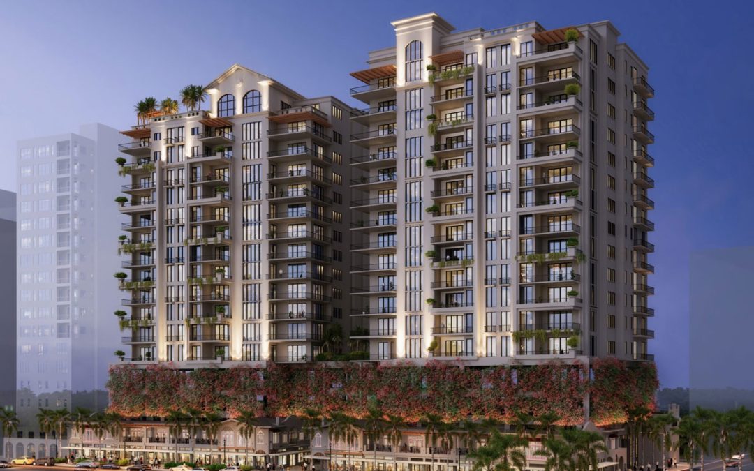 Mira Mar Residences Towers in Downtown Sarasota