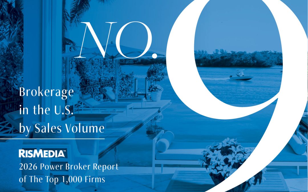 Peerage Realty Partners Earns Top-10 National Ranking with Premier Sotheby’s International Realty Leading the Way